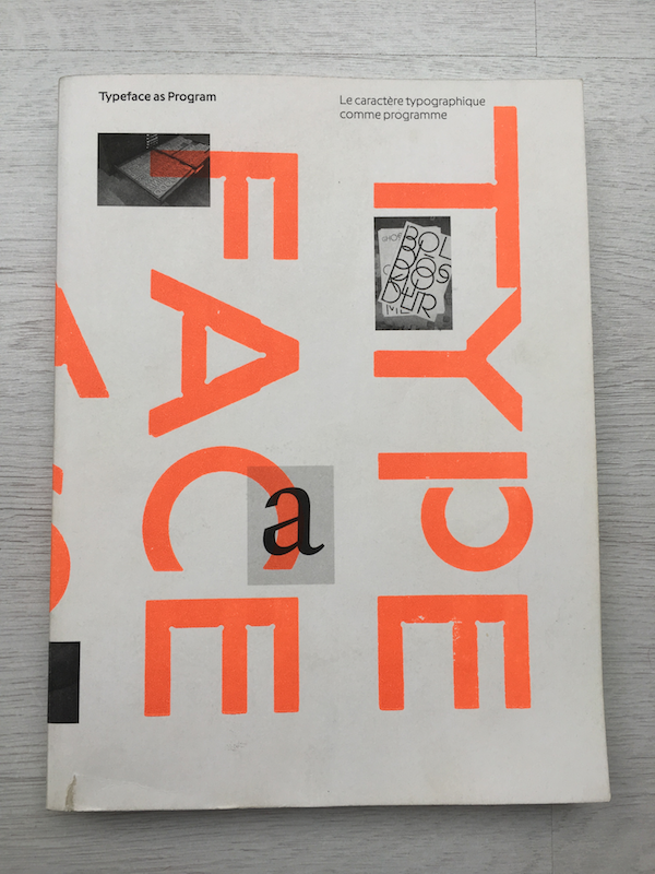 typeface as program